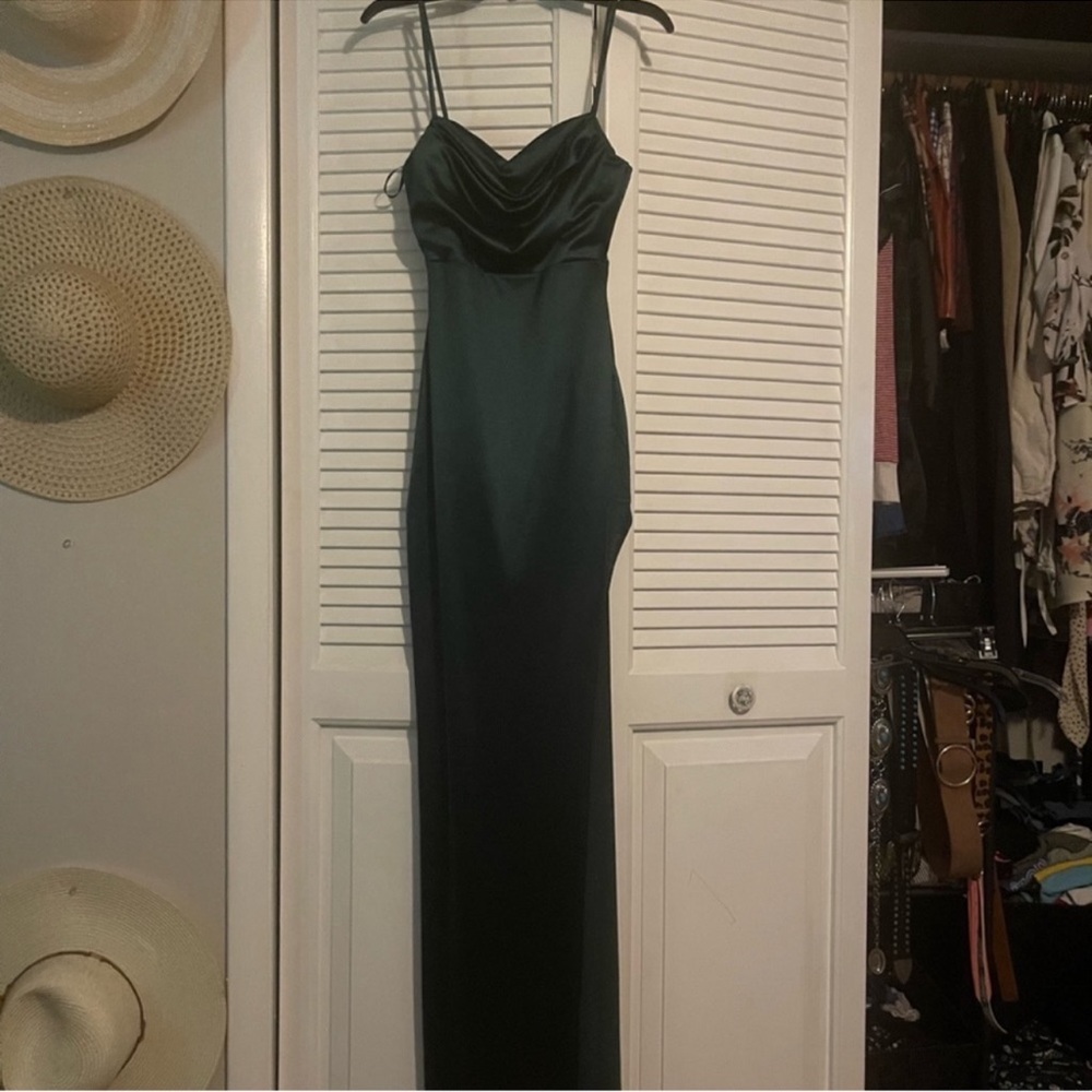 Windsor Satin Dress - Picture 3 of 3